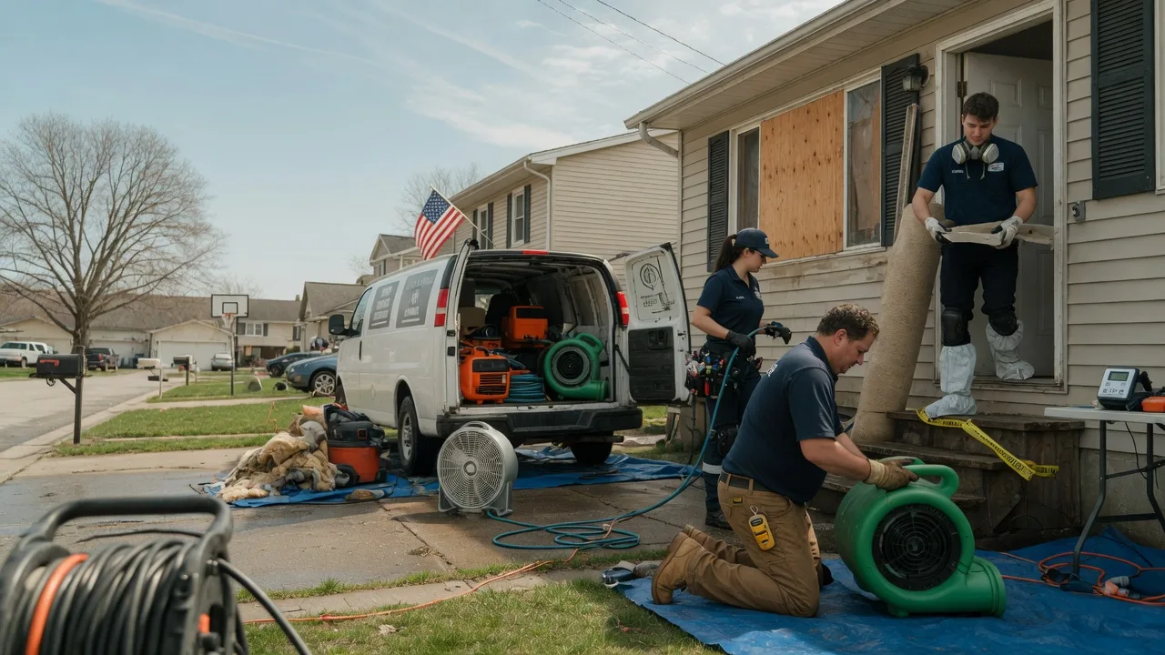 Water Damage Restoration in Sand Creek, MI near me